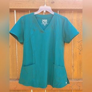 Barco One Green Scrub Top